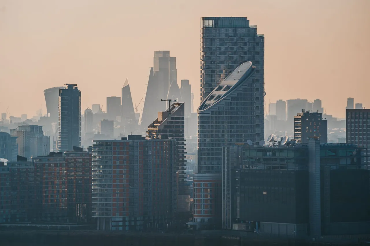 The City of London skyline